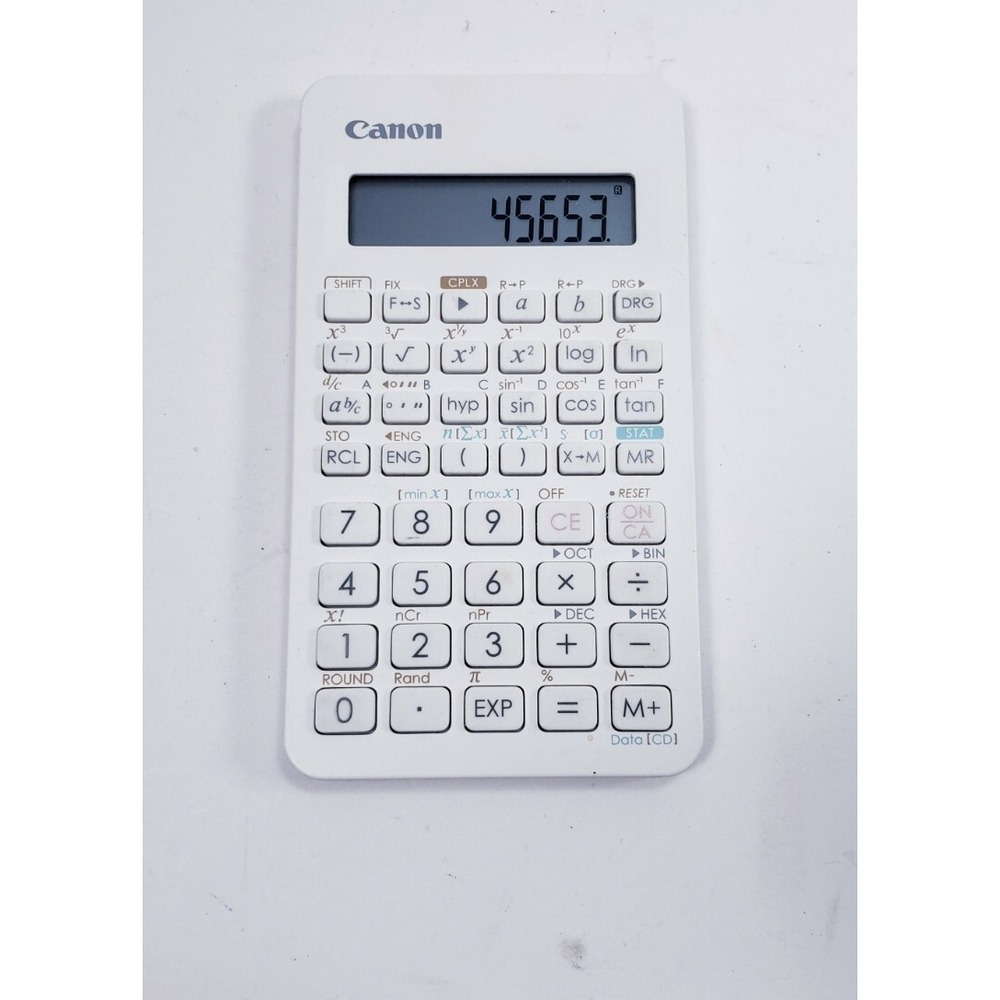 Canon F-605 Scientific Calculator - WORKS